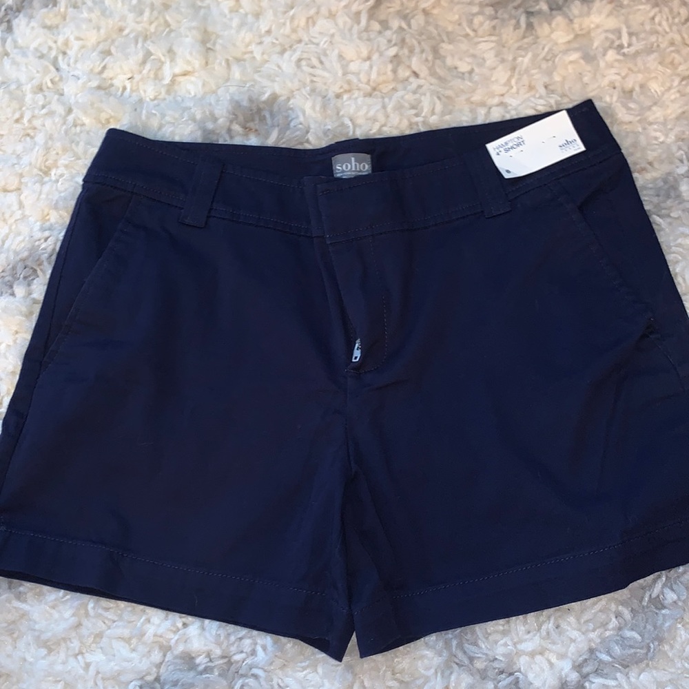 Navy blue New York and company shorts